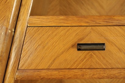 Bibliothek, 50 Jahre, hergestellt in Italien, Eiche, #modernariato, #mobilio, #dimanoinmano