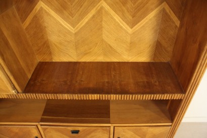 Bibliothek, 50 Jahre, hergestellt in Italien, Eiche, #modernariato, #mobilio, #dimanoinmano