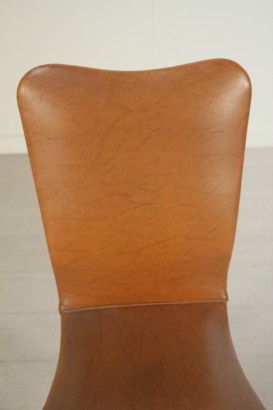 Stühle, hergestellt in Italien, Kunstleder, Rosenholz, Buche, #modernariato, #sedie, #dimanoinmano