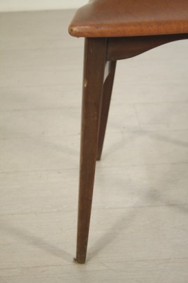 Stühle, hergestellt in Italien, Kunstleder, Rosenholz, Buche, #modernariato, #sedie, #dimanoinmano