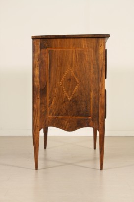 Kommode, Nussbaum, Directoire, 700, 800, Frankreich, #antiquariato, #cassettoni, #comò, #dimanoinmano