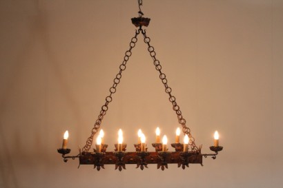 Schmiedeeiserne Leuchter