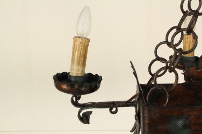 Schmiedeeiserne Leuchter