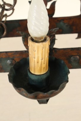 Schmiedeeiserne Leuchter