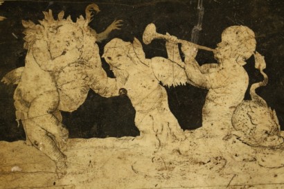 Stuckmarmor top, Barock, 600, Emilia, Rohrglanzgras, #antiquariato, #altrimobili, #dimanoinmano