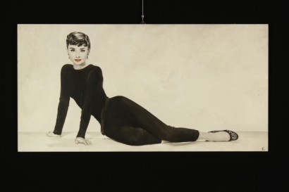 contemporary art, Frank Ritter, portrait of Audrey Hepburn, #dimanoinmano, #arte, #artecontemporanea, #frankritter, #ritrattoaudreyhepburn