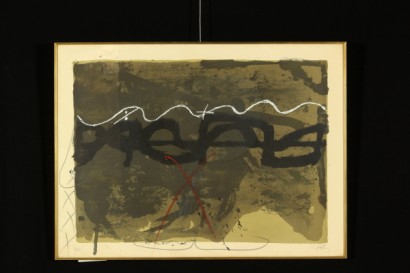 arte contemporáneo, Antoni Tapies, Antoni Tapies, imprimir, #dimanoinmano #arte, #artecontemporanea, #AntoniTapies, #StampaAntoniTapies