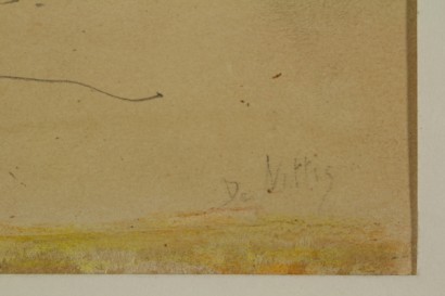 lápiz de arte Giuseppe De Nittis, del siglo XIX por Giuseppe De Nittis, #dimanoinmano #arte, #arteottocento, #matitaDeNittisGiuseppe, #DeNittisGiuseppe