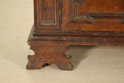 Bahut, noyer, 1900, faite en Italie, #antiquariato, #credenze, #dimanoinmano