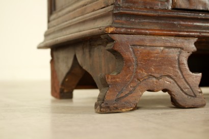 Bahut, noyer, 1900, faite en Italie, #antiquariato, #credenze, #dimanoinmano