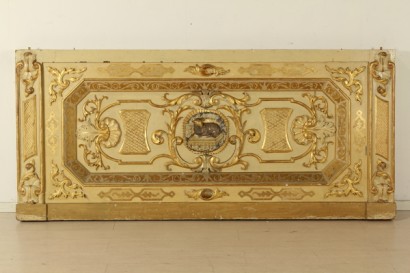 antigüedades, muebles, #antiquariato, #altrimobili, #dimanoinmano, dorado, Panel lacado Panel, tallado, dorado, Bajorrelieve, 800, Italia, hecho en Italia