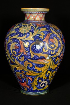 antiquariato, antichita, porcellana, porcellana antica, vaso in porcellana, vaso in porcellana con grottesce, manifattura Rubboli, Gualdo Tadino #dimanoinmano, #antiquariato, #antichita, #porcellana, #porcellanaantica, #vasoinporcellana, #vasoinporcellanacongrottesche