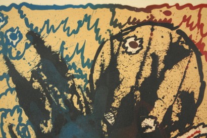 Litografia di Pierre Alechinsky