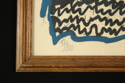 Litografia di Pierre Alechinsky
