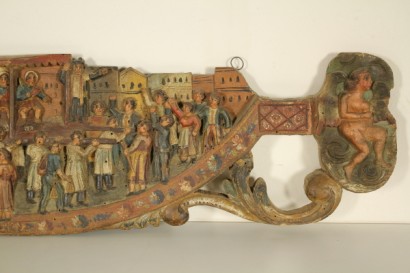 Antiquitäten, Antiquitäten, sizilianische Karre, #dimanoinmano, #antiquariato, #antichita, #spondacarrettosiciliano