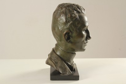 Napoleón Guizzon, retrato masculino_26967 antigüedades, bronces, retrato masculino, Napoleón guizzon, autor de 1984, firmatoantiquariato, bronces, retrato masculino, Napoleón guizzon, autor de 1984, firmado