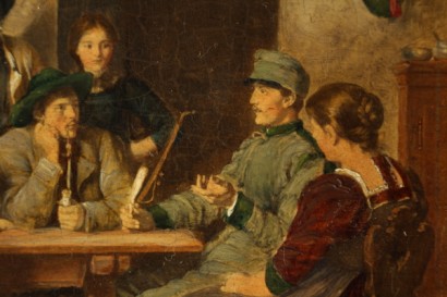 Il racconto del soldato di Franz Von Defregger