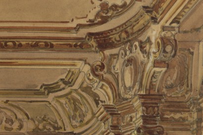 Fratelli Ponsetti, bozzetto per scenografia