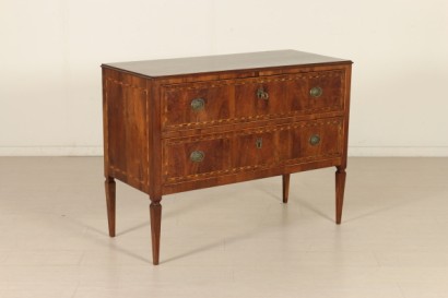 Comò Neoclassico due cassetti