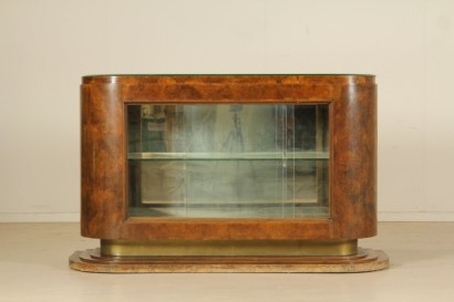 Buffet art déco_28602 Bottega del 900, art deco, art deco buffet, dressoir en noyer, buffet art déco début de placard, placard d’Italie, 900