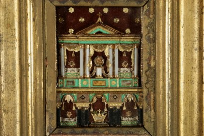 Antiquitäten, Kunstobjekte, Altar-Fronten-Modelle, Modelle in verschiedenen Materialien, #dimanoinmano, #antiquariato, #oggettistica, 19. Jahrhundert, #modellidifacciatedaltare, #modelliinmateriali, #secoloxix, #madeinitaly