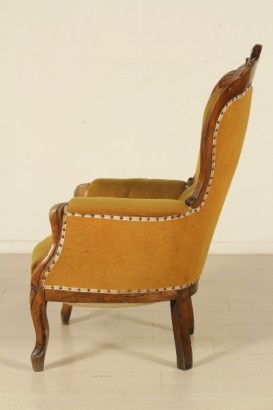 Lato sinistro Poltrona Luigi Filippo