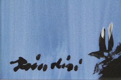 Remo Brindisi Venezia 40x30_29130 arte del 900, arte del novecento, remo brindisi, pittura di brindisi, opera di brindisi, venezia
