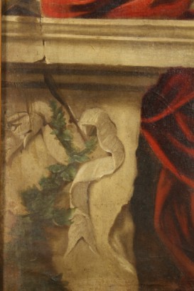 Detalle de Santa Cecilia di Giovanni Francesco Romanelli