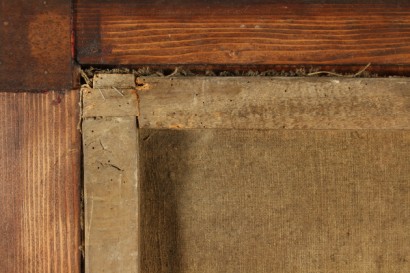 Detalle de retro Santa Cecilia di Giovanni Francesco Romanelli