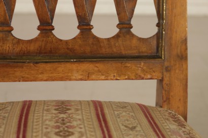 Detalle de silla neoclásico