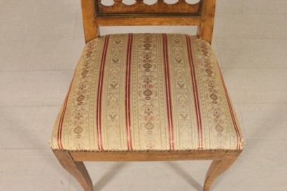 Particular asiento silla de estilo neoclásica