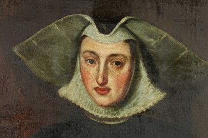 Retrato de detalle de religiosos