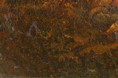 Particolare Paesaggio con pastori ed armenti