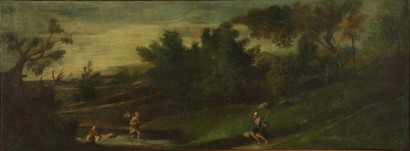 Particulier peinture dépeint