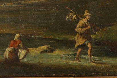Particulier peinture dépeint