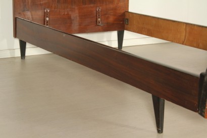 modernism, complete furnishings, full room, closet, furniture, bed, bedside tables, bedroom, room 50/60 years manufacturing