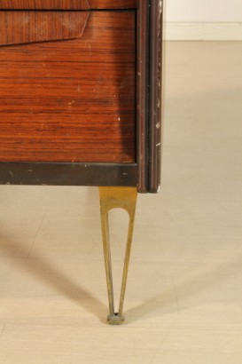 modernism, complete furnishings, full room, closet, furniture, bed, bedside tables, bedroom, room 50/60 years manufacturing