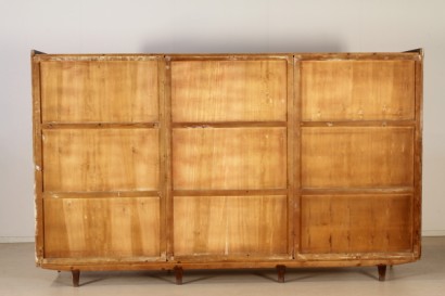 modernism, complete furnishings, full room, closet, furniture, bed, bedside tables, bedroom, room 50/60 years manufacturing
