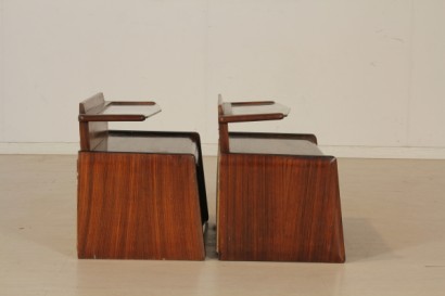 modernism, complete furnishings, full room, closet, furniture, bed, bedside tables, bedroom, room 50/60 years manufacturing