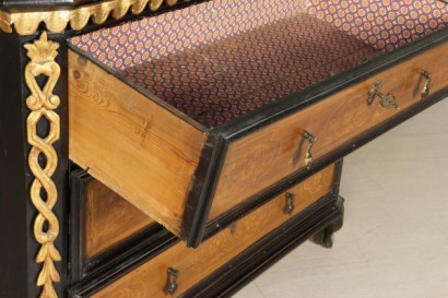 Particular open Drawer Dresser Pair lombardi