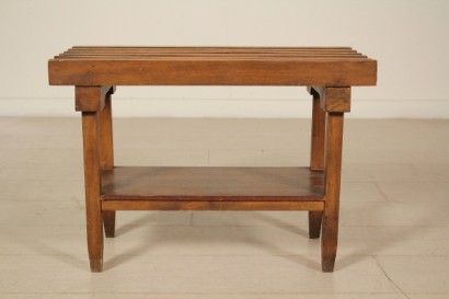 Vista frontale Vista laterale Panchetto anni 50-60