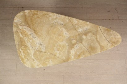 Particolare piano in marmo Tavolino anni 50