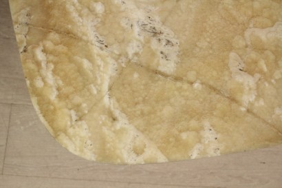 Particolare piano in marmo Tavolino anni 50