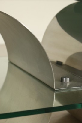 Particolare struttura Tavolino anni 70