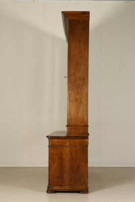 Particolare lato Libreria quattro ante