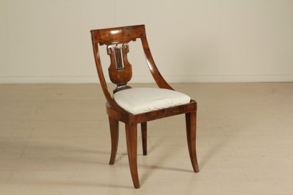 Particolare sedia Gruppo 4 sedie a gondola