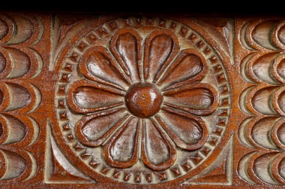 Carved detail carved Kneeler