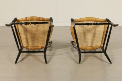 Particolare sotto Coppia sedie Chiavarine