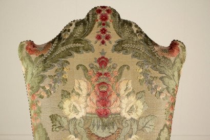 Particolare schienale Poltrona a rocchetto