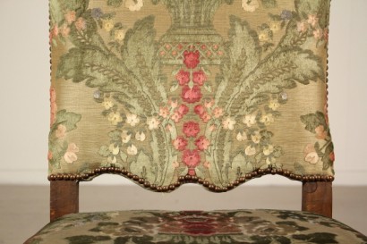 Particolare schienale Poltrona a rocchetto